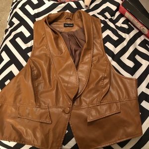 Brown vest